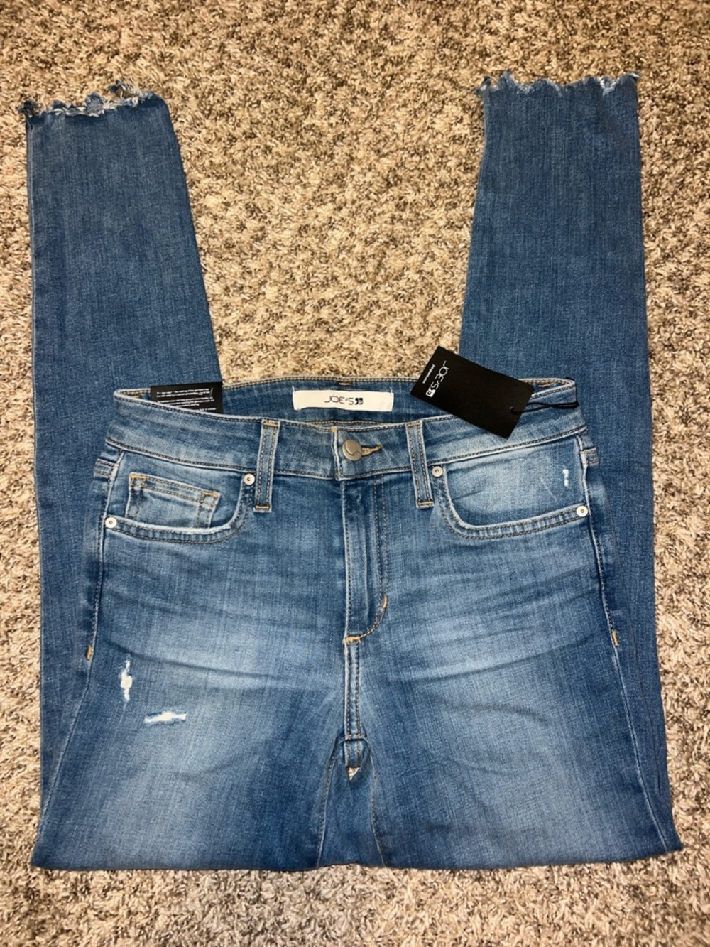 NWT! Joe's Light Blue FLAWLESS Curvy Skinny Ankle Jeans in size 25! - Picture 8 of 11